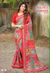 Alankar Vol 2 By Kashvi Shine Silk With Glass Work Saree 
